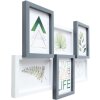 Deknudt S68VC9 Gallery frame 6 pictures 13x18 cm White Grey