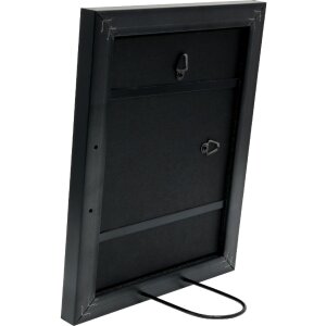 Deknudt S47BK2 frame black 10x15 cm to 50x70 cm plastic block profile