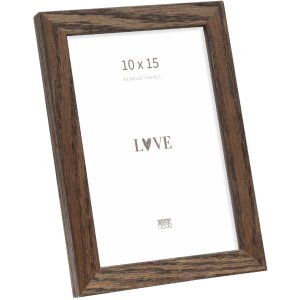 Deknudt S47CJ3 picture frame dark oak solid 10x15 cm to 40x60 cm