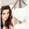 ZEP Melissa wooden frame hearts 10x15 cm white/grey/cream