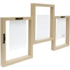 Deknudt S68UB3 Gallery frame natural wood 3 pictures 10x15 cm natural colour