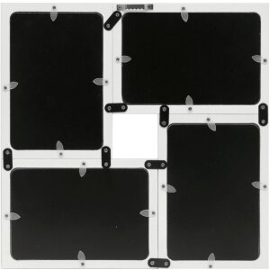 Deknudt S68UC1 picture wall frame white for 4 pictures...