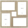 Deknudt S68UC3 picture wall frame natural wood 13x18 cm for 4 pictures nature