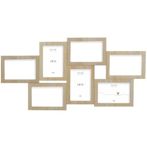 Deknudt S68UC3 picture wall frame natural wood 7 pictures...