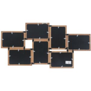 Deknudt S68UC3 picture wall frame natural wood 7 pictures...