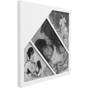 Deknudt S68WA1 Gallery frame white for 3 pictures 20x23...