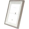 Deknudt S68VG2 picture frame white brown-grey edge 10x15 cm to 40x60 cm