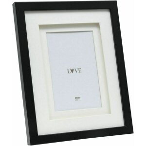 Deknudt S65KK2 Picture Frame Black Double Passepartout...