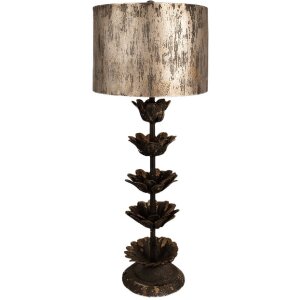 Clayre & Eef 5LMC0038 Table lamp antique look bronze...