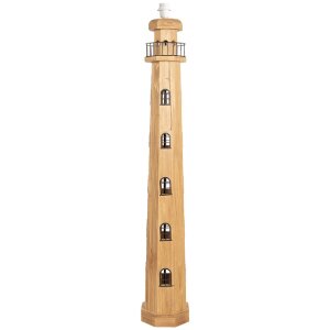 Clayre & Eef 5LMP278 Floor lamp lighthouse wood...