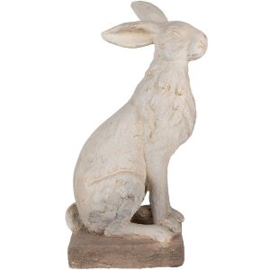 Clayre & Eef 5MG0039 Decorative rabbit cast stone...