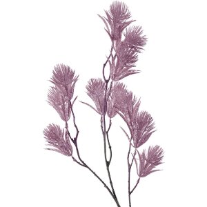 Clayre & Eef 5PL0066 Artificial Thistle Flower Purple...