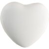 Clayre & Eef 65293 Door Knob Heart White Ceramic Ø 4x3/6 cm