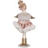 Clayre & Eef 65377 Decoration Angel 9x3x18 cm Pink Gold