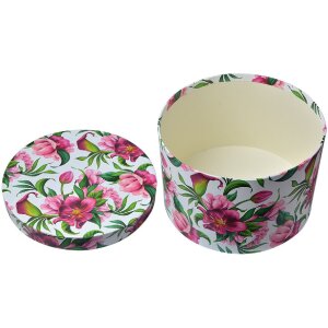 Clayre & Eef 65455 Hat box set 3 pieces flower...