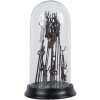 Clayre & Eef 65463 Glass Bell Jar with Decoration Black Ø 18x36 cm