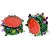 Clayre & Eef 65486 Christmas garland green colourful 450 cm Set 12