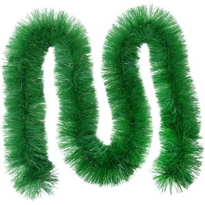 Clayre & Eef 65526 Christmas garland green 200 cm