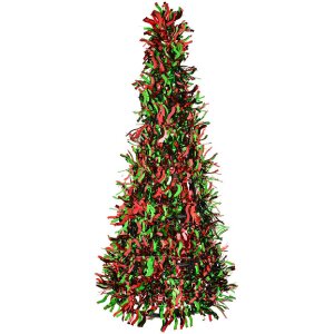 Clayre & Eef 65543L Decoration Christmas Tree Green...