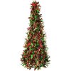 Clayre & Eef 65543L Decoration Christmas Tree Green Ø 18x48 cm