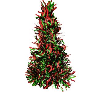 Clayre & Eef 65543S Decoration Christmas Tree Red...