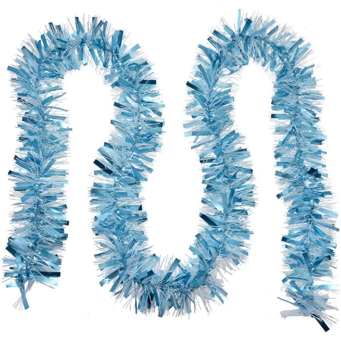 Clayre & Eef 65550 Decoration Garland Christmas 200 cm Blue