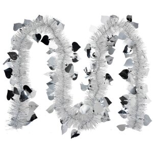 Clayre & Eef 65561W Garland Christmas heart...