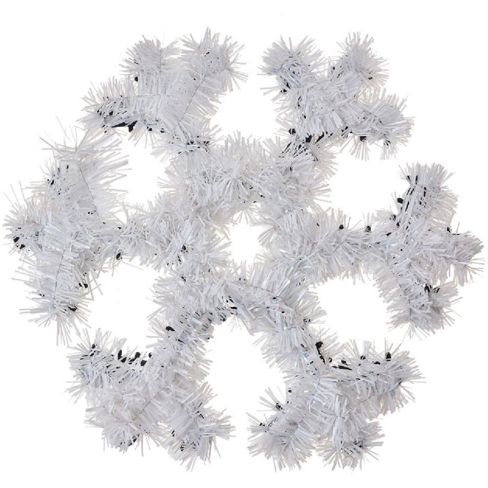 Clayre & Eef 65570 Christmas Decoration Snowflake White 29x29x1 cm