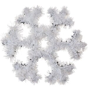 Clayre & Eef 65570 Christmas Decoration Snowflake...