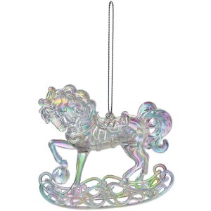 Clayre & Eef 65603 Decoration hanging rocking horse...