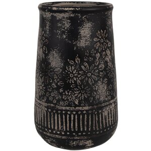 Clayre & Eef 6CE1709 Decoration Vase Grey Ø...