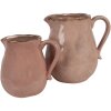 Clayre & Eef 6CE1712P Decoration Jug Pink 21x16x20 cm