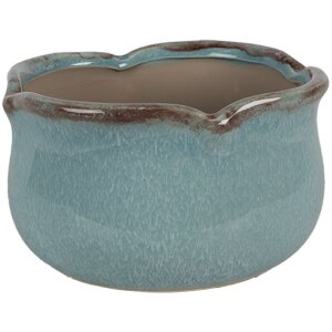 Clayre & Eef 6CE1716BL Flower Pot Decoration Blue...