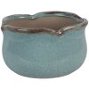 Clayre & Eef 6CE1716BL Flower Pot Decoration Blue Ø 20x11 cm