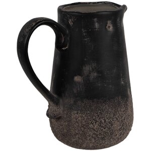 Clayre & Eef 6CE1718M Decoration jug black 16x12x18 cm