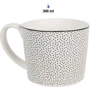 Clayre & Eef 6CEMU0143 Mug Lovely Day 12x8x7 cm 275 ml