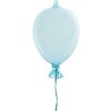 Clayre & Eef 6GL4438 Hanging Decoration Balloon Blue Ø 7x14 cm