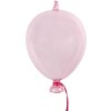 Clayre & Eef 6GL4442 Decoration Hanger Balloon Pink Ø 14x21 cm