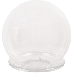 Clayre & Eef 6GL4445 Glass bell jar Ø 12x12 cm...