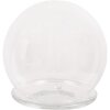 Clayre & Eef 6GL4446 Glass Bell Transparent Ø 15x16 cm