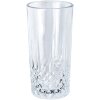 Clayre & Eef 6GL4887 Drinking glass crystal pattern Ø 7x15 cm 320 ml