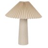 Clayre & Eef 6LMC0082 Table Lamp Beige Ø 36x42 cm E27/max 1x60W