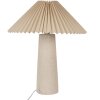 Clayre & Eef 6LMC0082 Table Lamp Beige Ø 36x42 cm E27/max 1x60W