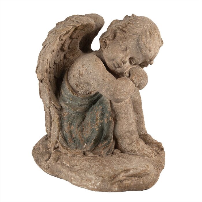 Clayre & Eef 6MG0103 Decoration angel antique look 37x27x36 cm