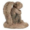 Clayre & Eef 6MG0103 Decoration angel antique look 37x27x36 cm