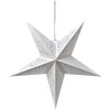 Clayre & Eef 6PA0511M Decoration Star White 45x15x45 cm