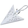 Clayre & Eef 6PA0511S Decoration Star White 30x10x30 cm