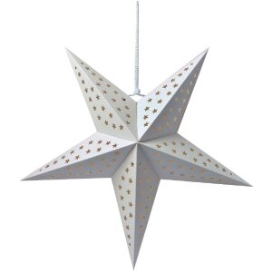 Clayre & Eef 6PA0512LW Decoration star 60x22x60 cm...