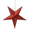 Clayre & Eef 6PA0512MR Decorative star red 45x15x45 cm