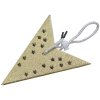 Clayre & Eef 6PA0512S Decoration Star Gold 30x10x30 cm